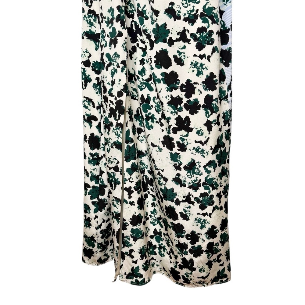NWT Carmella Silk Floral Open Back Resort Vacation Women’s Maxi Dress Sz 2 - Picture 6 of 14